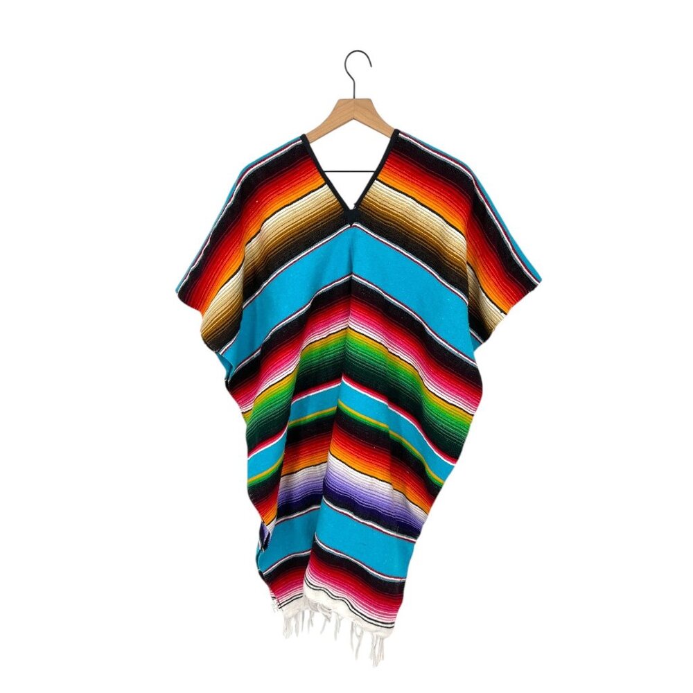 Pomponio Ranch Mexican Pattern Sarape - Picture 2 of 6